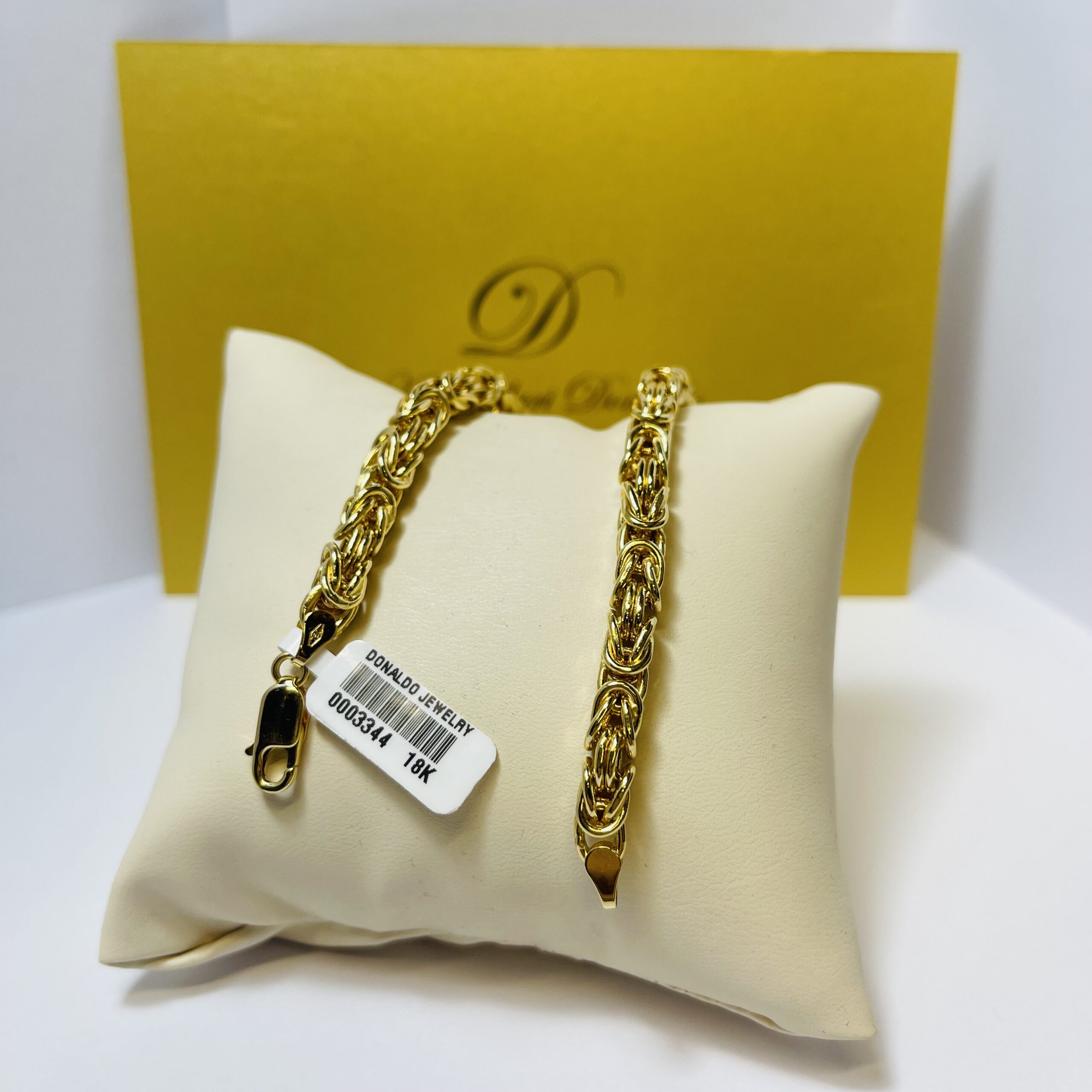 18k Gold Filled 7mm Link Bracelet Wholesale Jewelry Making Supplies